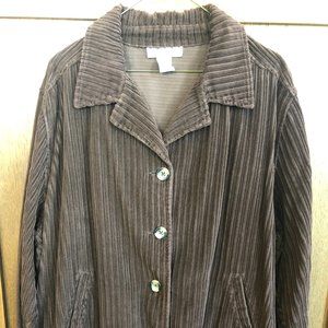 Dress Barn Corduroy Jacket